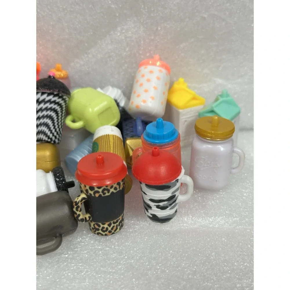L.O.L. Surprise! Lot Bottles Accessories Dolls Juice Water Soda Lot of 35 Pieces